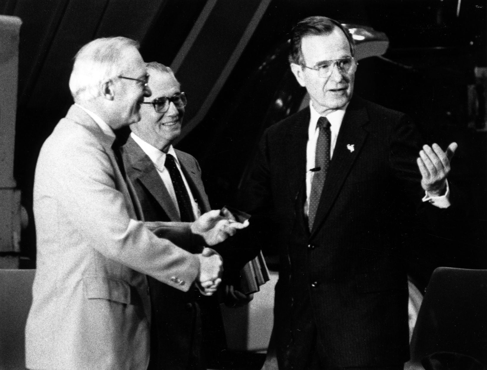 George Bush in Casper